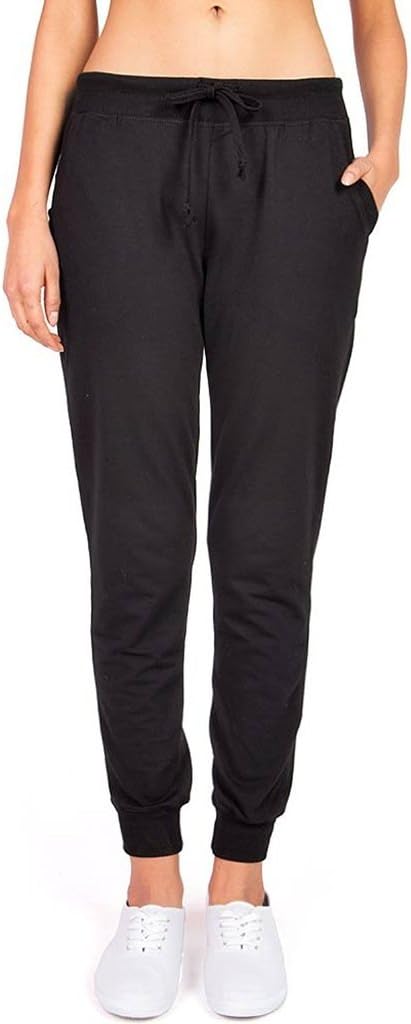 ReVeaL Women's Soft Jogger Pants (BK L)