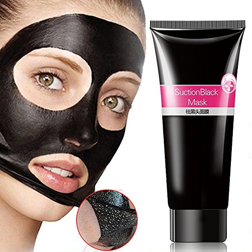 OR Pure Black Mask,Blackhead Remover Mask,Bamboo Charcoal Peel-off Mask ,Purifying Mask Beauty Mask Black Mud Pore Removal Strip Mask to Deep Cleansing, Acne Treatment Oil-Control (Peel-off mask)