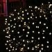 Qedertek Upgraded Solar/Battery Powered String Lights, 72ft 8 Modes 200 LED Solar Power Seasonal Decorative Fairy Lights for Christmas, Home, Garden, Patio, Lawn and Party Decorations(Warm White)