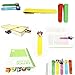 AVIRGO 17 pcs Magnetic Bookmarks Page Markers Colorful Set # 211 -16