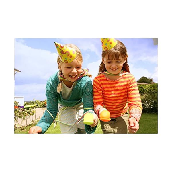 HUDORA Kinderparty-Set, 25-teilig (Sackhüpfen Säcke, Eierlauf uvm.) - 76353 – Bild 5
