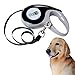 16.4FT Retractable Dog Leash Walking Leash for Small Medium Large Dogs ,Durable Nylon Tangle Free,One Button Brake and Lock,Comfortable Handle Durable Dog Leash with Free Waster Bags