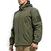 Men's Army Outdoor Military Special Ops Softshell Tactical Hooded Jacket Hunting