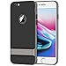 JETech Case for iPhone 6s iPhone 6, Slim Protective Cover with Shock-Absorption, Carbon Fiber Design, Grey