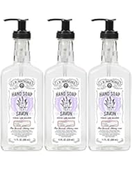 J.R. Watkins Hand Soap, Gel, 11 fl oz, Lavender (3 pack)