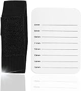 Sonew Eyelash Extension Tray Hand Plate with 8-15mm Scale for Salon DIY view 8
