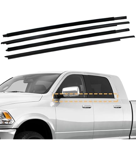 Striscia Di Tenuta Per Finestrino Per Dodge Ram 1500 2500 3500 4500 55 - 5
