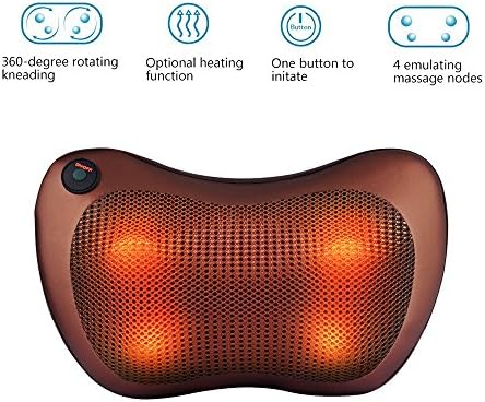 Multi-function Shiatsu Full Body Massager Pillow Cushion Electric with Infrared Heating