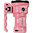 Mankerlight Manker MK38 High Power Flashlight/Powerful Search-Light, 8 LED Sources, 20000 Lumens 1200m Beam Throw,(Pink, Cool White Light,SFT40 LED)