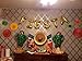 Cinco De Mayo Decorations Fiesta Party Foil Balloons Backdrop Kit Balloon Banner Cactus Backdrop Mexican Fiesta Taco Centerpieces Paper Fans Flower Tassel Garland