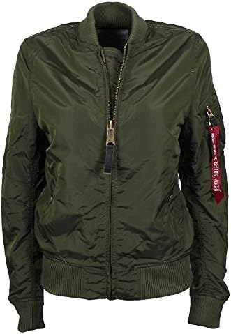 Alpha Industries Ma 1 Tt Wmn Women Jacke Dark Green Grosse L Amazon De Sport Freizeit