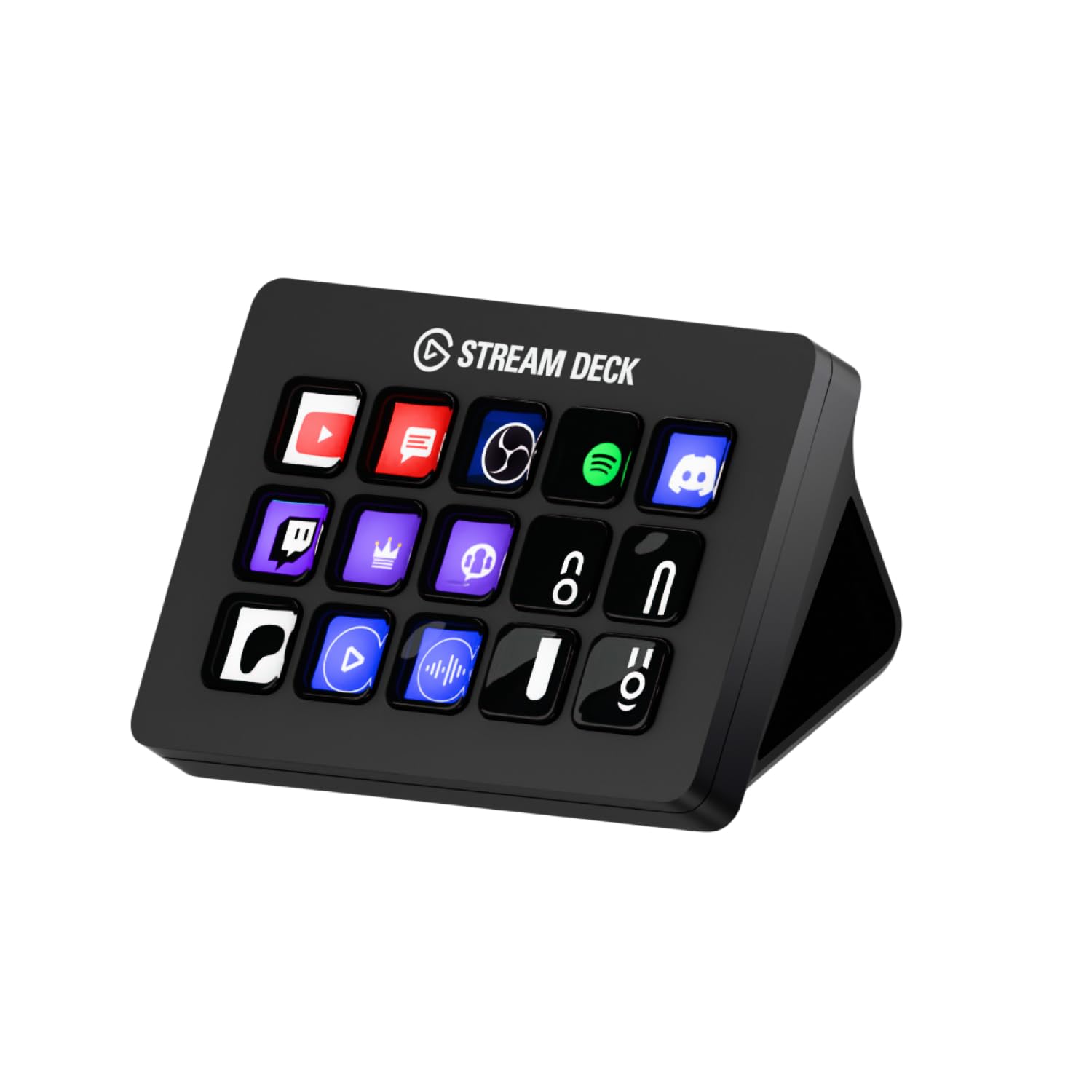 Elgato Stream Deck MK.2 エルガトストリームデック MK.2【15キー配列】ライブコンテンツ作成用のコントローラー 配信者向けデバイス OBS/Twitch​/YouTube連携 Mac/PC対応商品画像