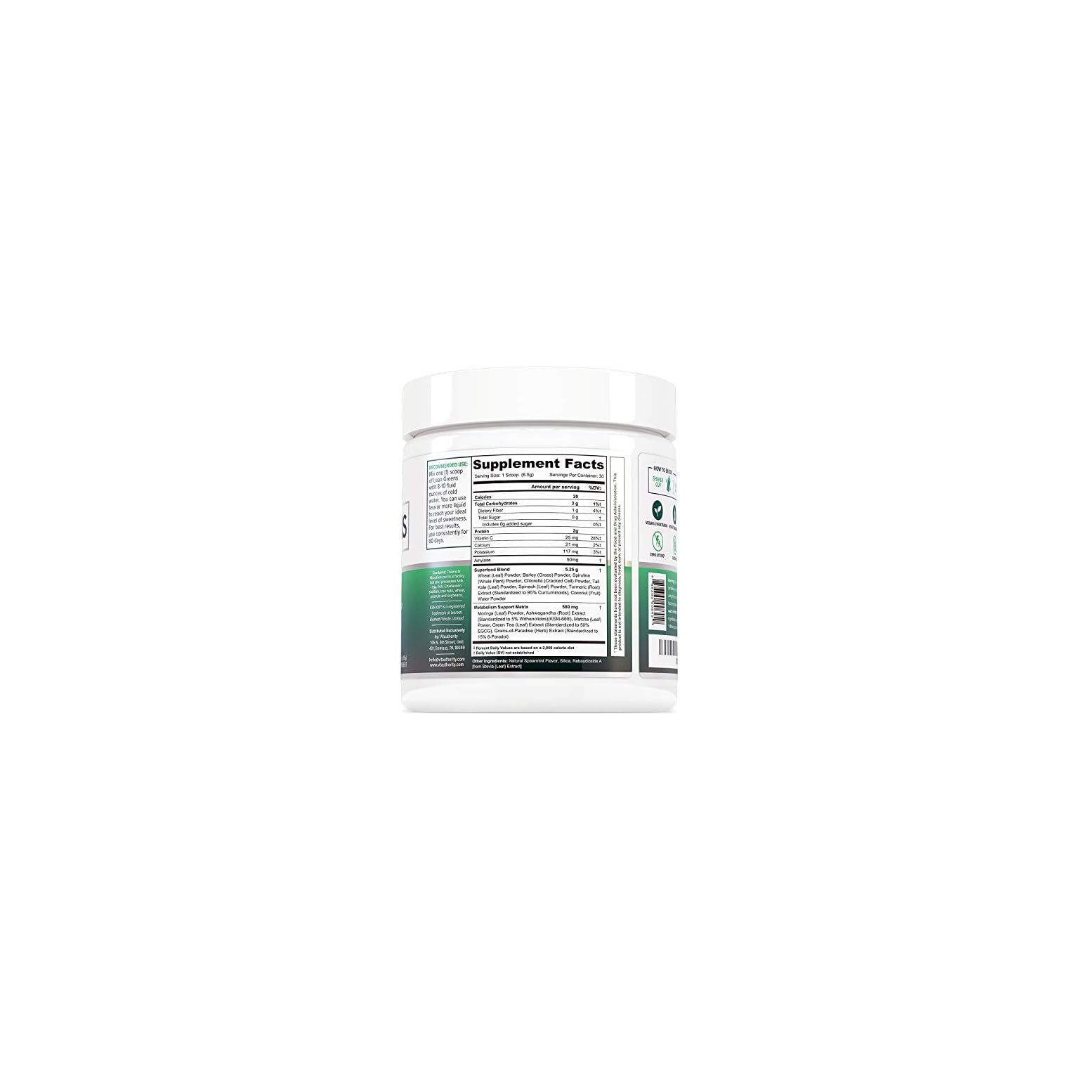 Lean Greens Superfood Fortified Weight Loss Powder 11 Immunity