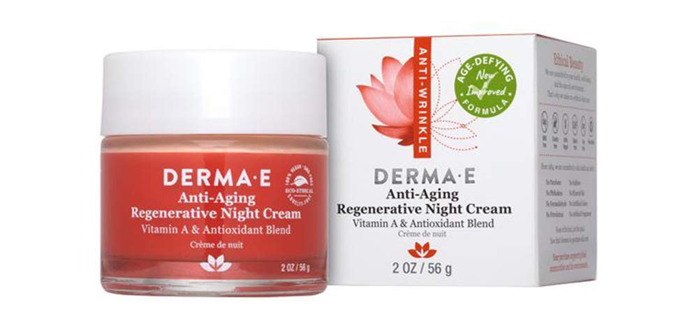 derma e anti aging night cream