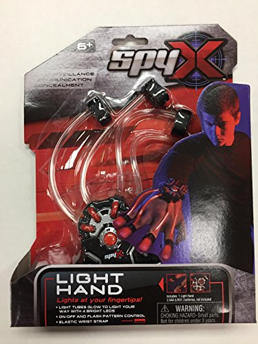 SpyX-Lite-Hand-Cool-Light-Device-for-Your-HandsFingers-to-Navigate-The-Dark-Must-Have-Gear-for-a-spy-Collection-Lite-Beams-Attach-to-Fingers-to-Distract-Your-Target-or-stealthly-See-in-The-Dark