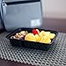 Fitpacker DUO USA Quality Meal Prep Containers 16-Pack 2 Compartment Bento Lunch Boxes with Lids - Portion Control & Food Storage Containers