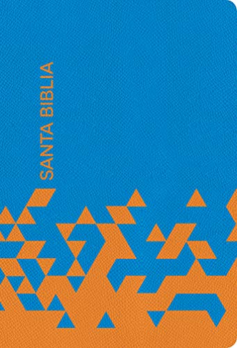 Biblia Reina Valera 1960 para Regalos y Premios. Símil piel, océano y papaya / Gift and Award Holy Bible RVR60. LeatherTouch, Blue and Papaya (Spanish Edition)