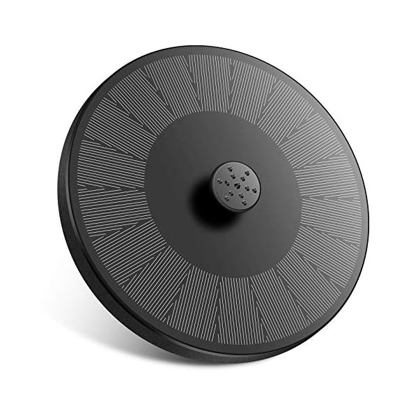 Gocheer Upgraded Solar Fountain, 3.5W 9V Bird Bath Water Pump Free-Standing Floating Solar Powered Fountain Pump with…