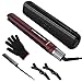 Mixcolor® Professional Ceramic Tourmaline Flat Iron Hair Straightener and Curler with Water&Dust Proof 15s Heating-up Rotating Adjustable Temp 265-450℉