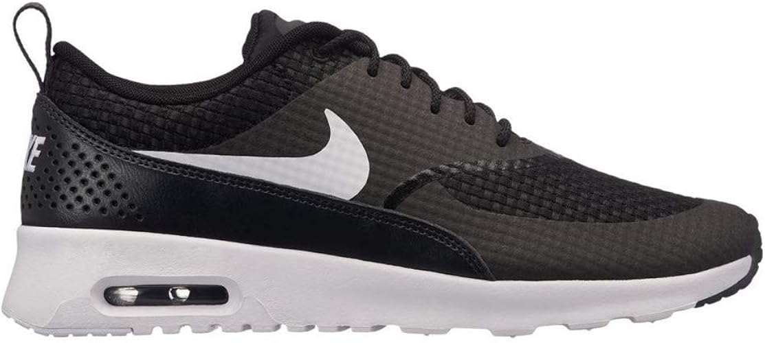 nike black and white thea