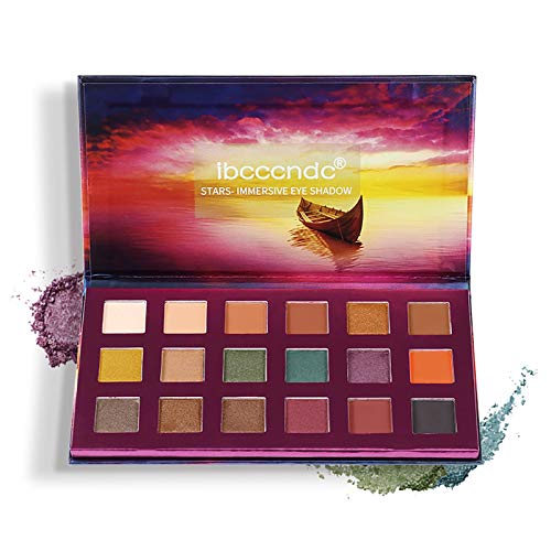 Woaills Home 12-Color Eyeshadow Palette, The Best Professional Eyeshadow Palette for Makeup, high-Pigment Makeup, Easy to Mix and Color, Metallic Eyeshadow Makeup Set