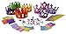 4 Princess Tiara Craft Kits + 4 Prince King Crown Foam Craft Kits - Great fun for kids birthday party