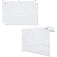 SCOCANOPY SideWall for 12x12ft Canopy Frame, 3 Pack SunWalls Only,(White)