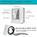 [2019]Digital Wrist Blood Pressure Monitor, Automatic BP with 90 Readings Memory Function, 2-User, LCD Large Screen, Accurate Fast Reading, Adjustable Cuff Perfect for Health Monitoring- FDA Approved 