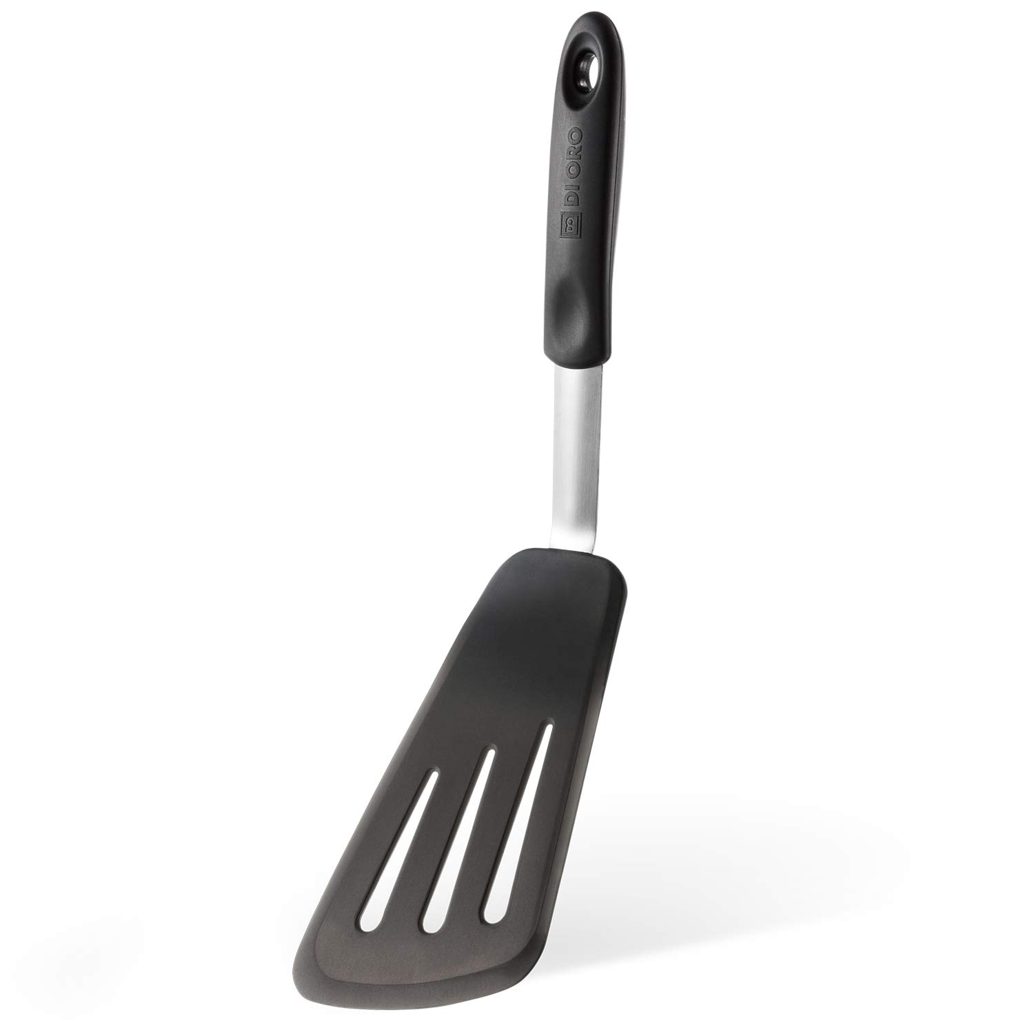 DI ORO® - Chef Series - Premium Flexible Silicone Spatula - 315 ºC Heat-Resistant - Professional Silicone Turner and Fish Slice