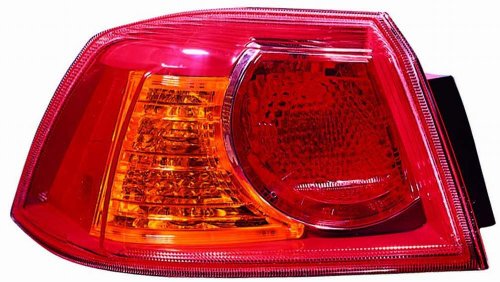 Depo 314-1925L-AS Mitsubishi Lancer/Lancer Evolution Driver Side Replacement Taillight Assembly