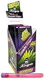Kingpin Pure Hemp Flavored Wraps (Goomba Grape, 25 Packs/Full Box) with Rolling Paper Depot XL Kewltube