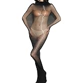 RUIBAVYA Women'S Bodystocking Body Stockings For Women Sexy Full Body Stocking Oil Shiny Body Stocking
