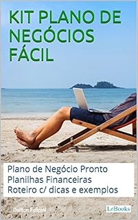 Livro Kit Plano de Negócios Fácil: Com Planilhas e Plano de Negócio Pronto