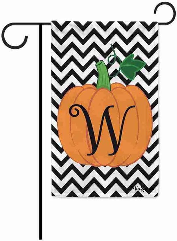 Best Christmas Initial Garden Flag