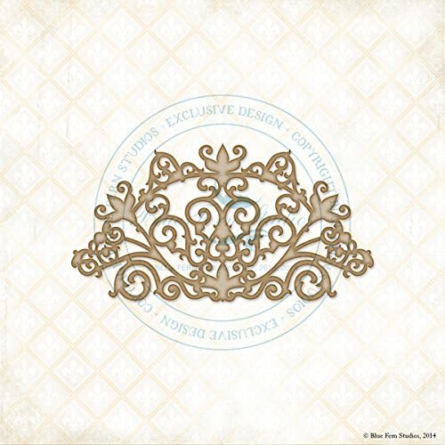 Ironwork Arch Laser Cut Chipboard - Blue Fern Studios