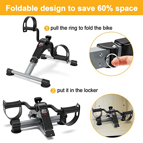 stationary cycle pedal exerciser
