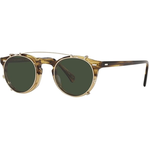 オッキー Oliver Peoples GREGORY PECK OV 5186 SILVER/BLUE CLIP-ON ONLY
