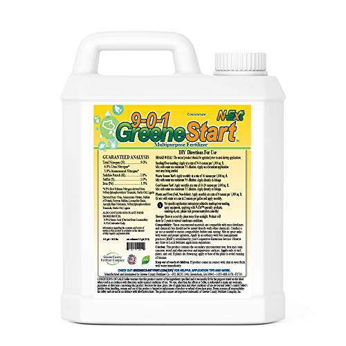 Seeding and Overseeding Liquid Starter Fertilizer 4 Gallons for New Grass Seed, Sod and