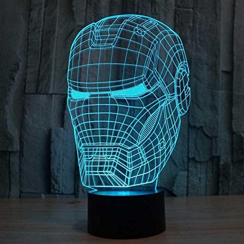 Naveed Arts - 3D Illusion LED lamp -7 Colour Changing for Decoration(Multicolour)