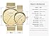 FANMIS Mens Luxury Wristwatch Silver Mesh Stainless Steel Ultra-thin White Dial Waterproof Calendar Quartz Watch