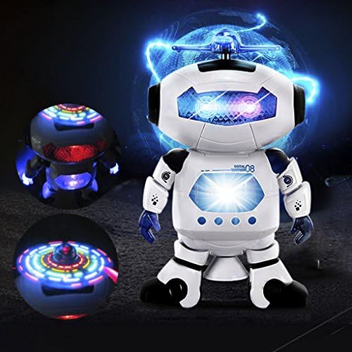 ComeEasy Remote Control Robots For Kids -Electronic Walking Dancing Robot Toys, With Music Lightening For Kids Boys Girls Toddlers