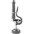 Chrome Finished Commercial Sink Sprayer Head, 1.42GPM Spray Valve Dish Sprayer Nozzle with Ergonomic Handle, Faucet Parts for Kitchen Sink (Gray)
