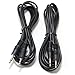 Ancable 2-Pack 6-Feet Mono Cable 2.5mm Male to 3.5mm Mono Jack Plug - 12V Trigger Cable for Parasound Amp and Logitech Harmony Hub