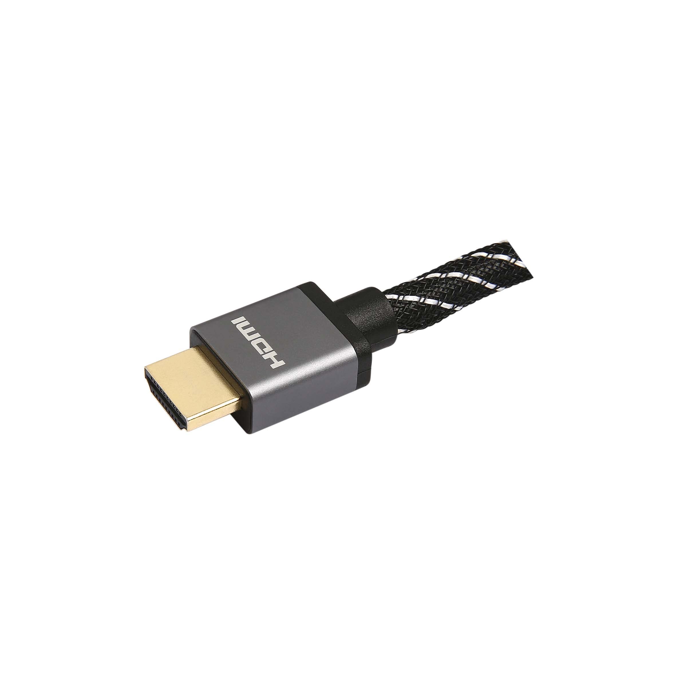 apm HDMI 2.1 Cable, 1.8M, Ultra HD Video Quality 8K@60Hz / 4K@120Hz, Ultra High Speed 48Gbps HEC, eArc, HDR, Dolby Atmos, Compatible with TV PC Blu-ray Xbox PS4 PS5 Gaming, 590494