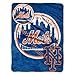 The Northwest Company MLB New York Mets Micro Raschel Throw Blanket, 46