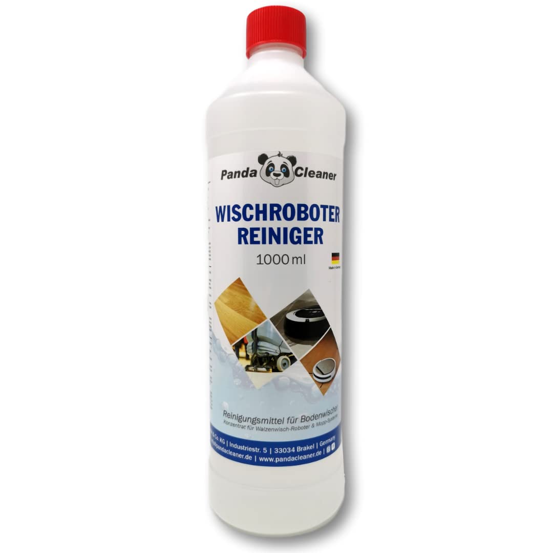 PANDACLEANER® robotic wiper cleaning agent - 1000ml premium cleaning agent for floor wipers - floor cleaner concentrate