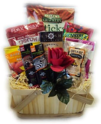 Organic Valentine's Day Gift Basket