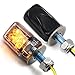 Welcomeuni 2X 6LED Motorcycle Mini Amber Turn Signal Lights Blinker Indicator