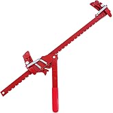 Zwinz Steel Wire Fence Stretcher Tool, Wire Fence Splicer Repair Tool | Fence Stretcher Splicer, Long Arm Labor Saving Design, All Purpose Wire Fence Stretcher for Barbed &amp; Smooth Wire, Red