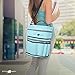 Knitting Bag - Yarn Organizer for All Your Knitting Accessories with Bonus Crochet Hook Case, 7 Pockets + Divider for Extra Storage of Projects & Supplies